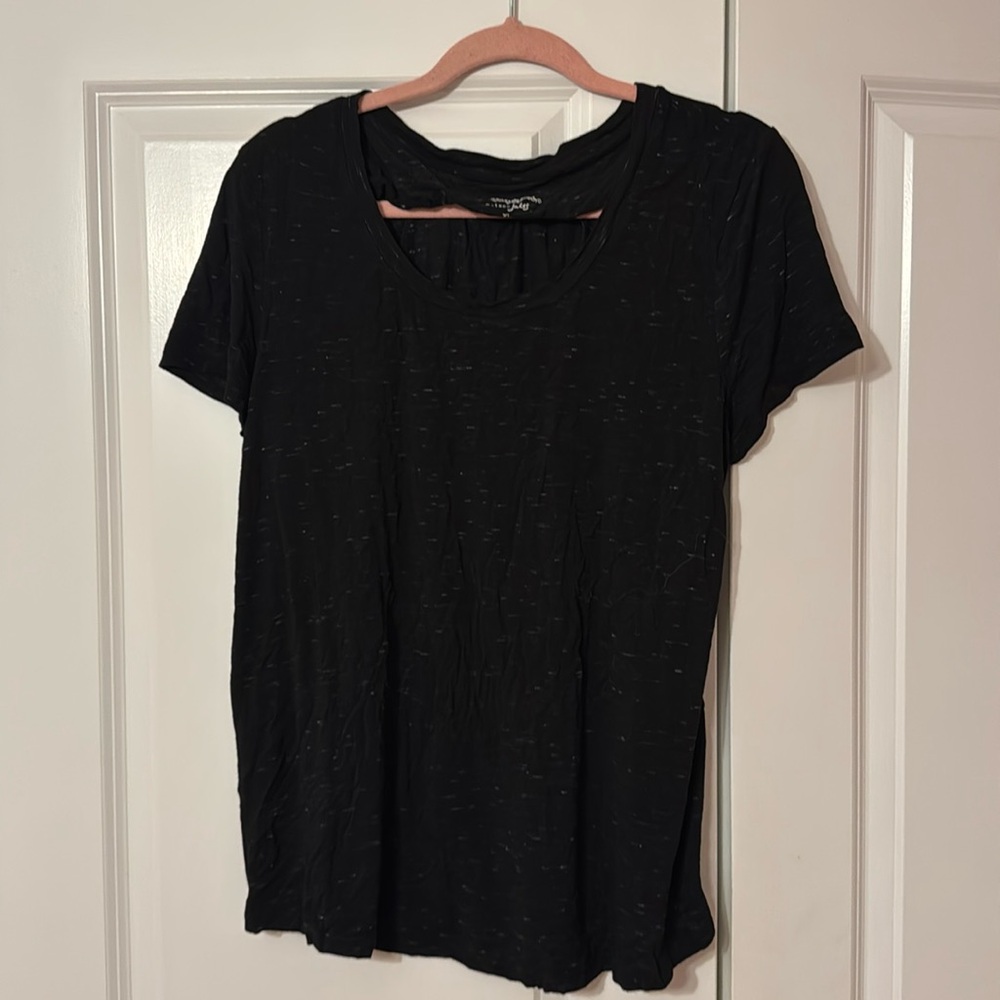 Black Speckled Tshirt